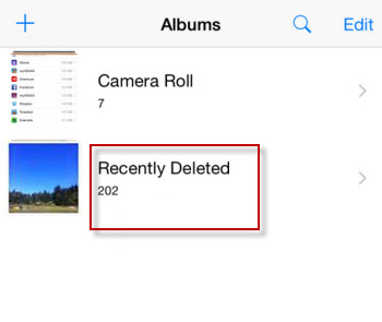 Restore deleted photos from phone