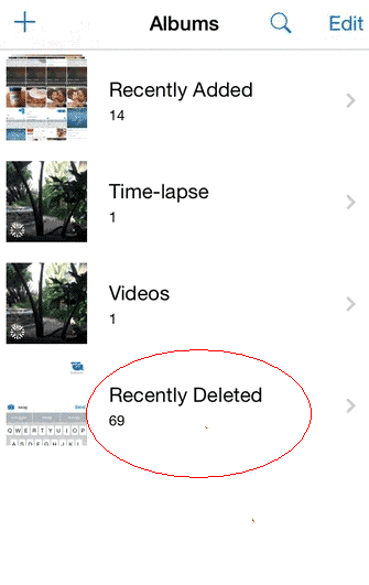 recover deleted photos iphone se