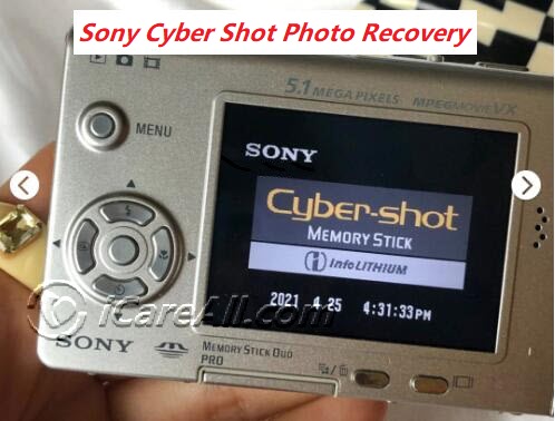 sony cybershot deleted photo recovery