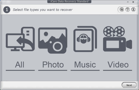 icare data recovery standard