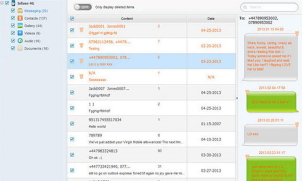 Android Phone Data Recovery Software - recover deleted photo video