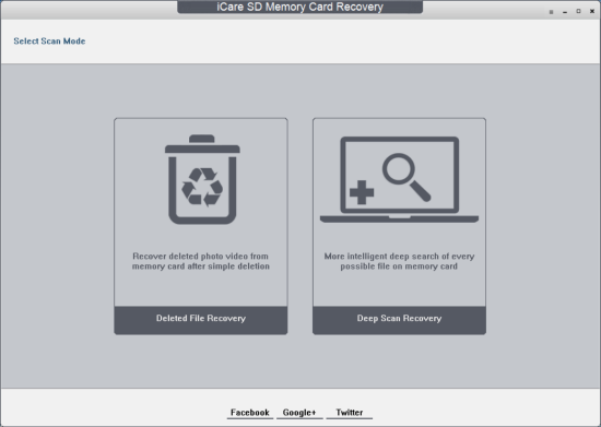 Windows 8 iCare SD Memory Card Recovery full