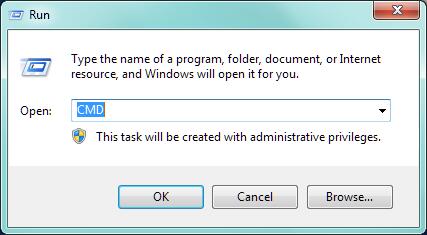 Repair unrecognized SD card with CMD