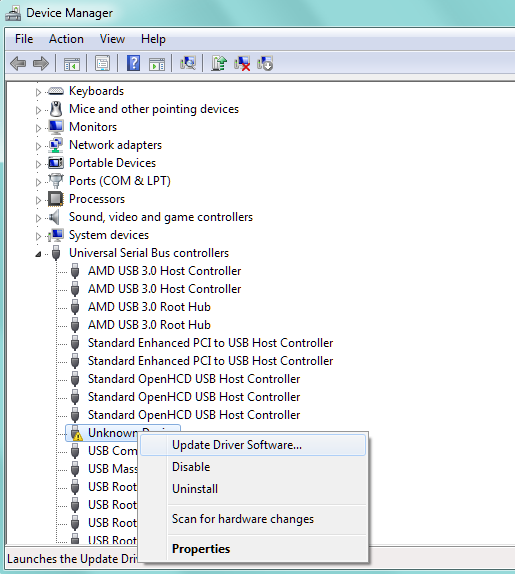 Update drive instruction step 2