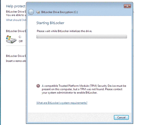 bitlocker decrypt drive.