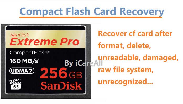 formatted cf card recovery software