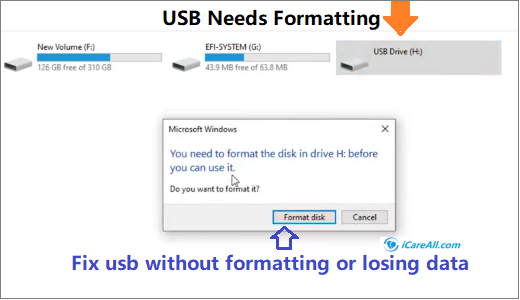 Mainstream Isolere Selskab 7 Ways] Fix Corrupted Flash Drive without Formatting