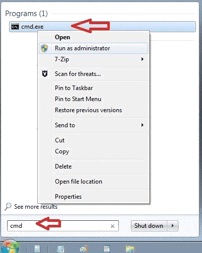 Open diskpart in Windows