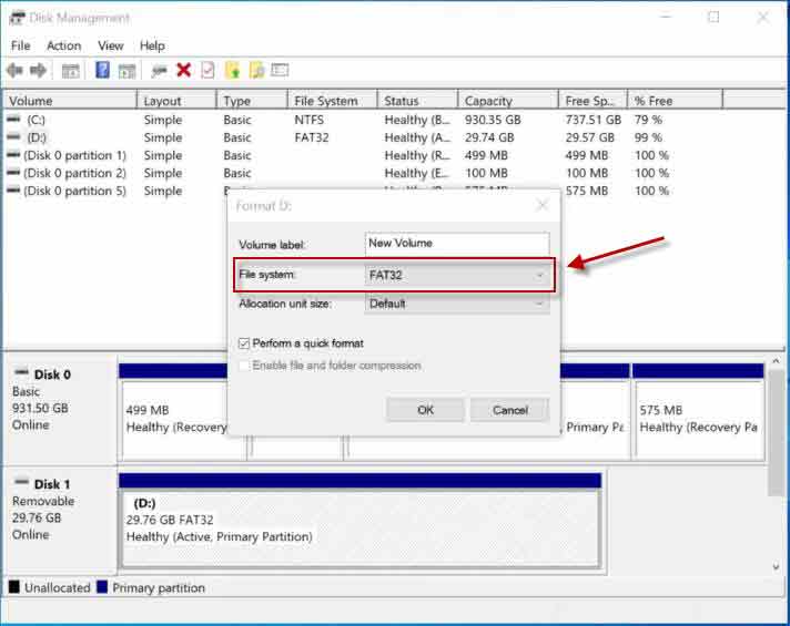format drive fat32 using wd formatter alternative