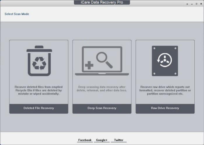 Recover incompatible file system SD card data with iCare Data Recovery Pro