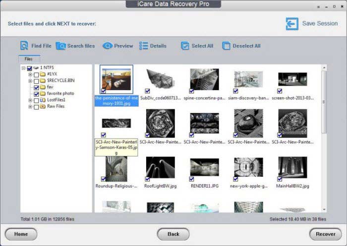 Recover incompatible file system SD card data with iCare Data Recovery Pro