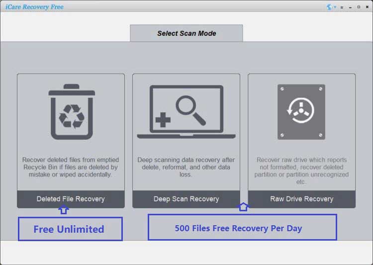 icare recovery option