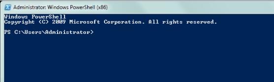 rapid recovery powershell command