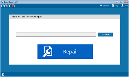 Remo Repair AVI Interface