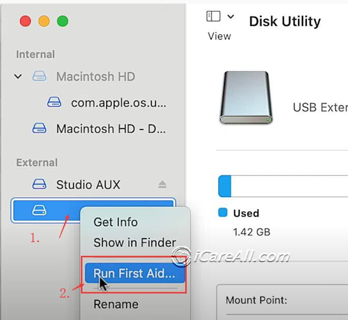 sd card not recognized mac fix