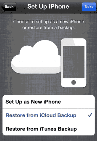 data recovery from icloud backup