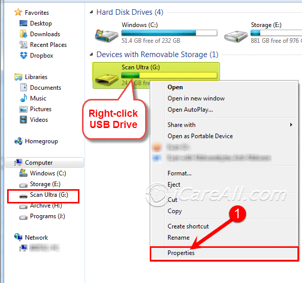 5 Free] Fix USB Flash Drive Not Formatted