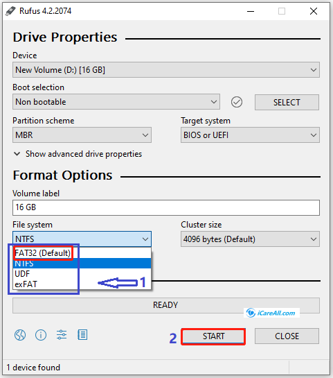 format sd card exfat