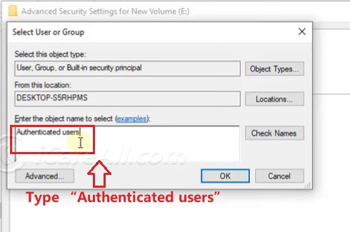 authenticated users