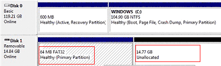 sd card wrong capacity