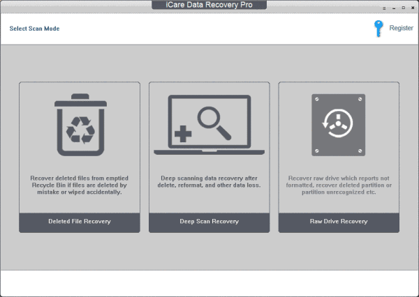 iCare Data Recovery Pro screenshot