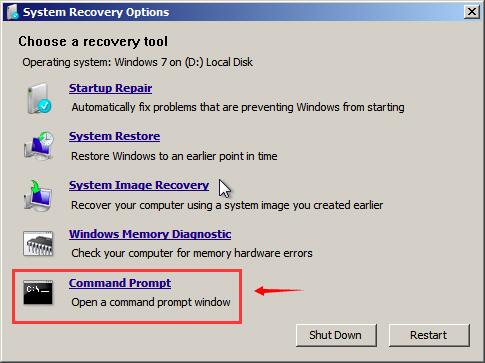 formattare il BIOS Windows 7