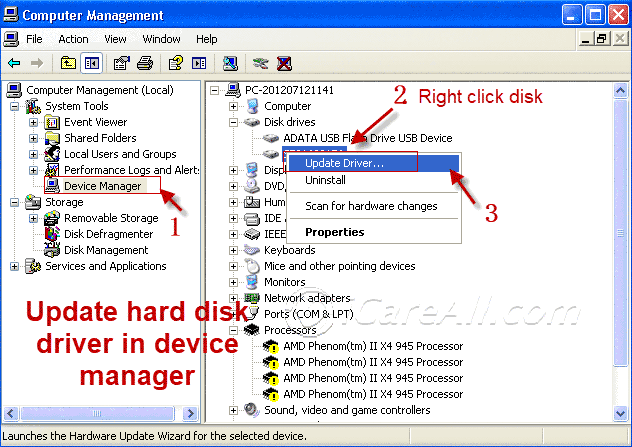 update adata usb driver