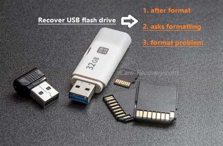 Recover data from formatted usb pen drive.