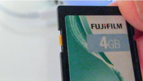 Remove CF card write protection